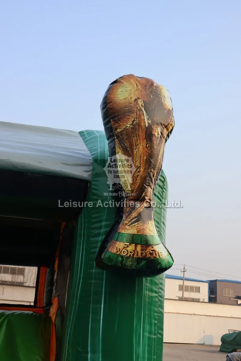 Standard Inflatable Multiplay Football Bouncy Castles