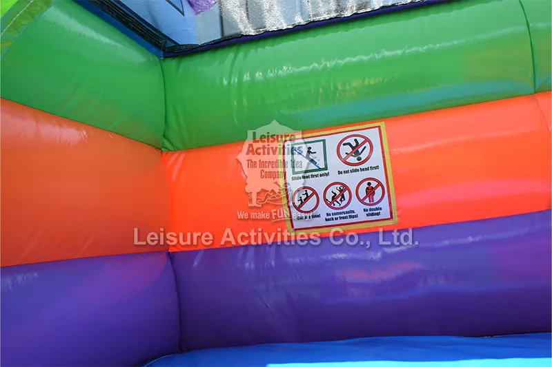Standard Inflatable Multiplay Bouncy Castles Dragon With Slide