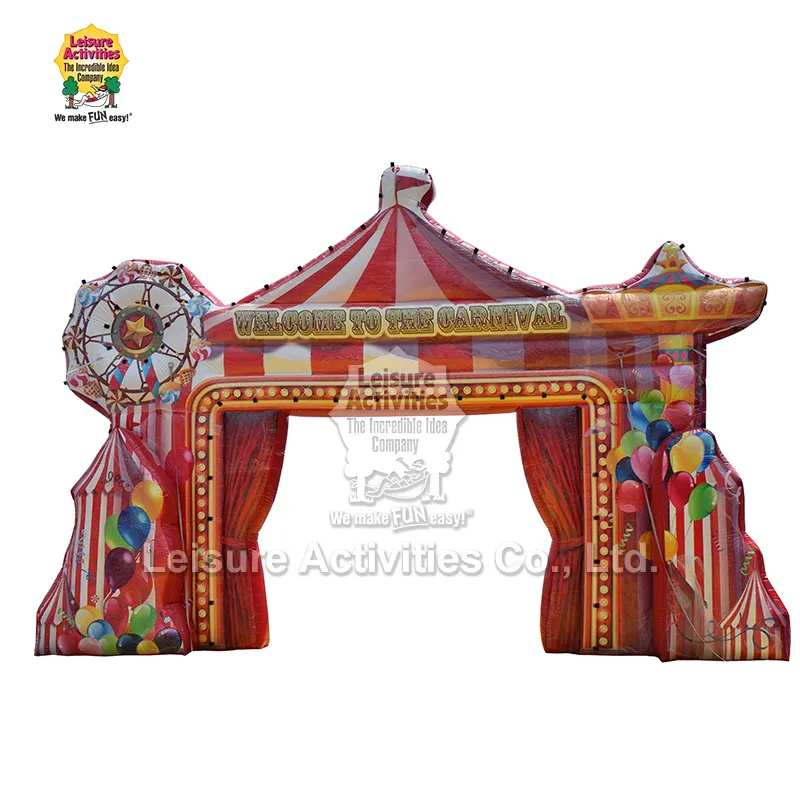 Oppustelig Carnival Arch Oppustelig Carnival Arch
