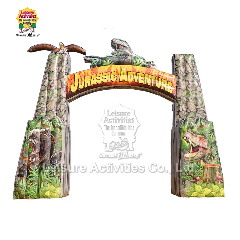 Oppustelig Jurassic Adventure Arch