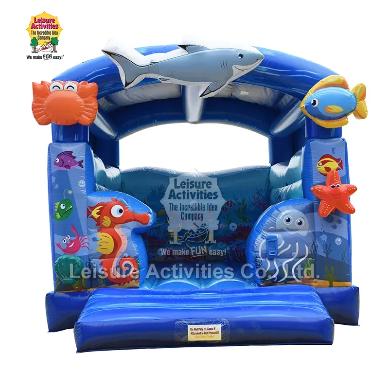 Standard oppustelige hoppeborge A Frame Aquarium